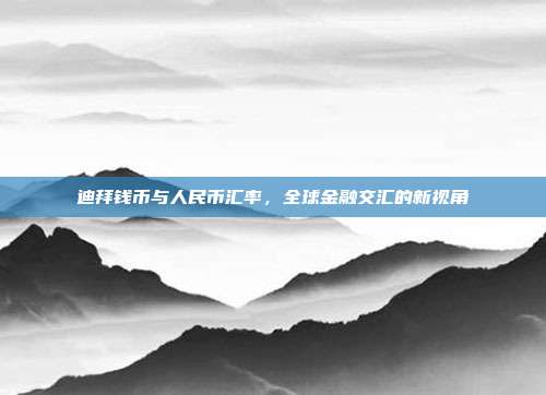 迪拜钱币与人民币汇率，全球金融交汇的新视角