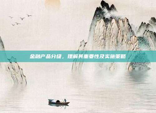 金融产品分级，理解其重要性及实施策略