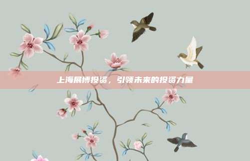 上海展博投资,引领未来的投资力量
