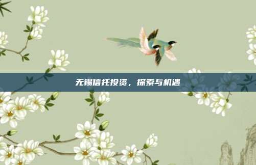 无锡信托投资,探索与机遇