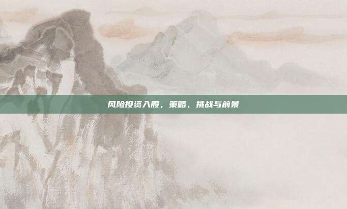 风险投资入股，策略、挑战与前景