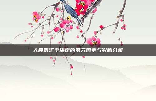 人民币汇率决定的多元因素与影响分析