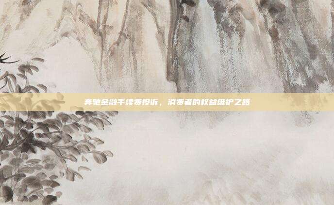 奔驰金融手续费投诉，消费者的权益维护之路