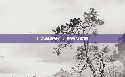 广东金融资产，繁荣与发展