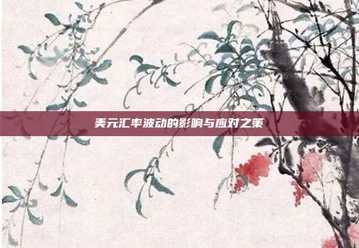 美元汇率波动的影响与应对之策
