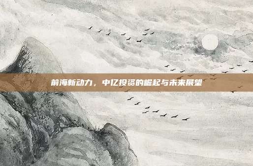 前海新动力，中亿投资的崛起与未来展望
