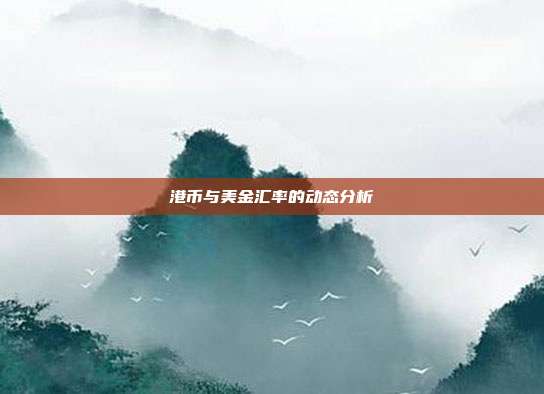 港币与美金汇率的动态分析