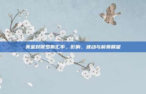 美金对俄罗斯汇率，影响、波动与前景展望