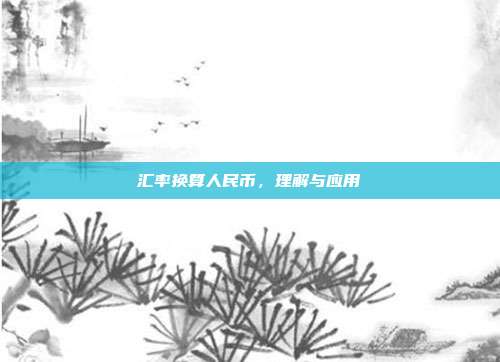 汇率换算人民币，理解与应用