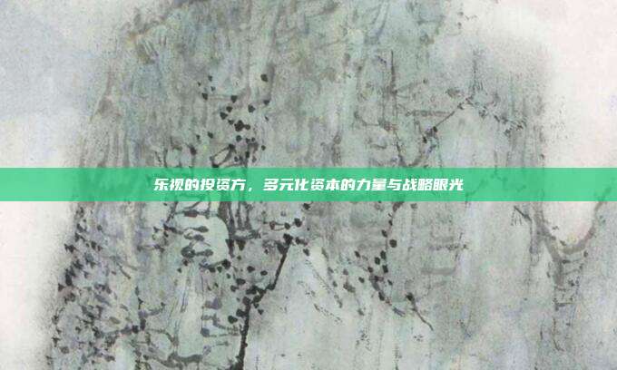 乐视的投资方，多元化资本的力量与战略眼光