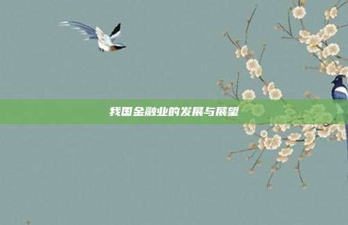 我国金融业的发展与展望