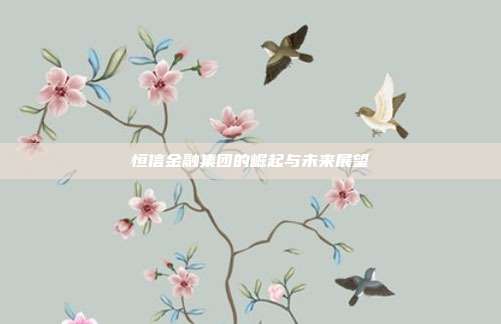恒信金融集团的崛起与未来展望