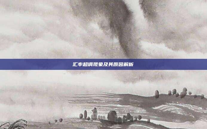 汇率超调现象及其原因解析