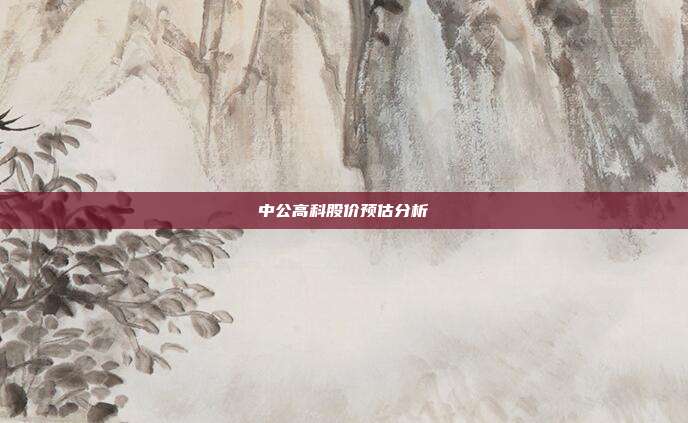 中公高科股价预估分析