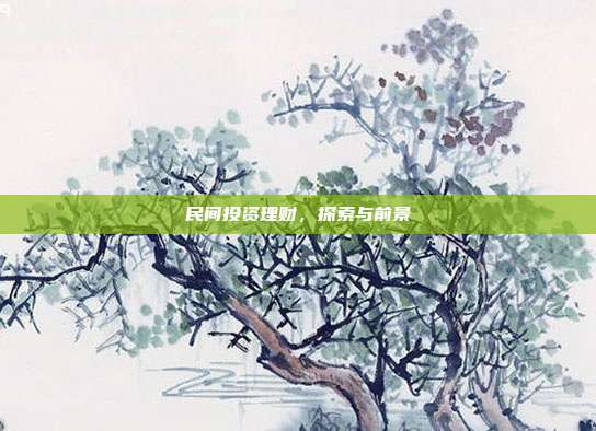 民间投资理财，探索与前景
