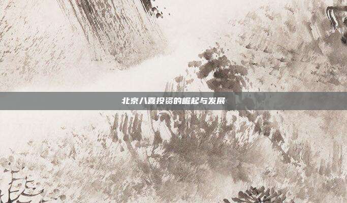 北京八喜投资的崛起与发展