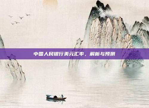 中国人民银行美元汇率，解析与预测