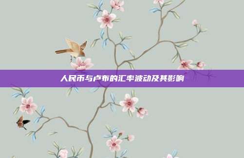 人民币与卢布的汇率波动及其影响