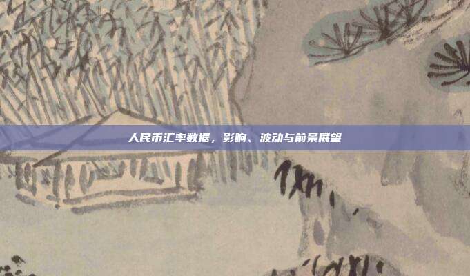 人民币汇率数据，影响、波动与前景展望