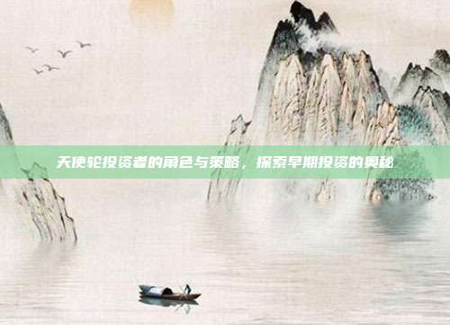天使轮投资者的角色与策略，探索早期投资的奥秘