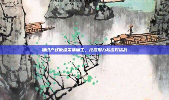 知识产权数据采集加工，挖掘潜力与应对挑战