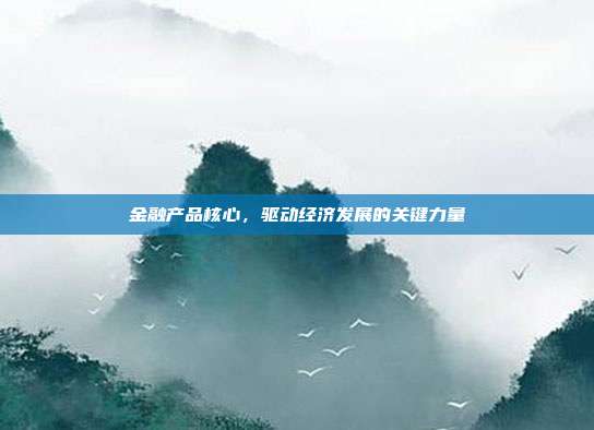 金融产品核心，驱动经济发展的关键力量