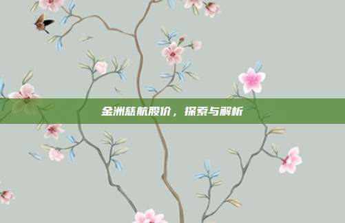 金洲慈航股价，探索与解析