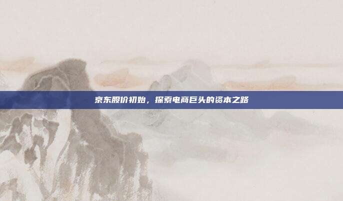 京东股价初始，探索电商巨头的资本之路