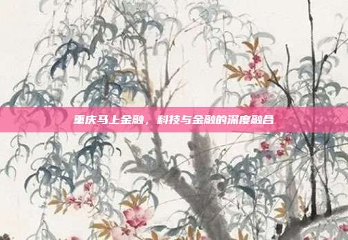 重庆马上金融，科技与金融的深度融合