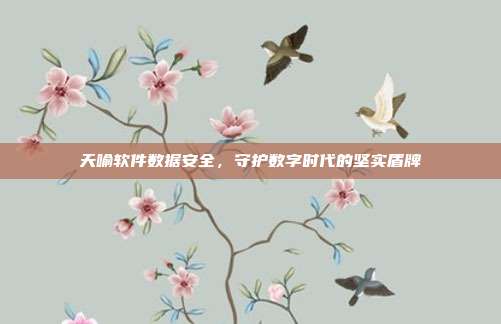 天喻软件数据安全，守护数字时代的坚实盾牌