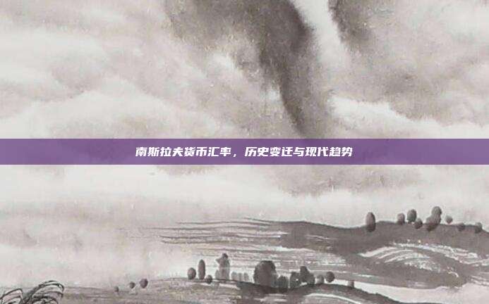 南斯拉夫货币汇率，历史变迁与现代趋势