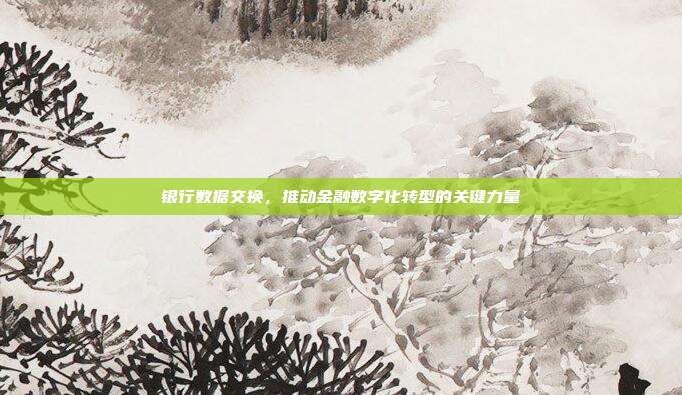 银行数据交换，推动金融数字化转型的关键力量