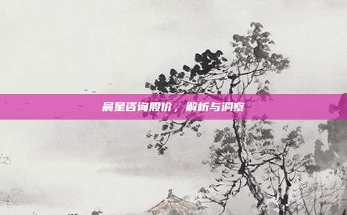 晨星咨询股价，解析与洞察