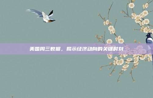 美国周三数据，揭示经济动向的关键时刻