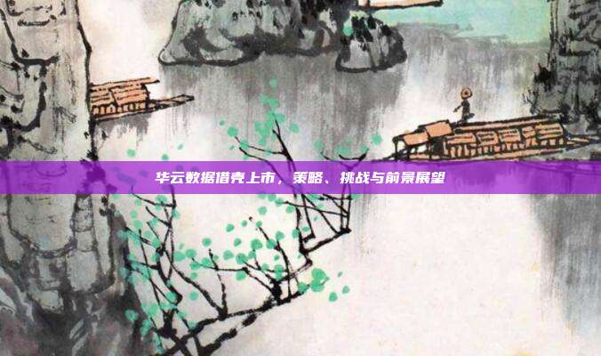 华云数据借壳上市，策略、挑战与前景展望