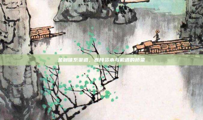 金融体系渠道，连接资本与机遇的桥梁
