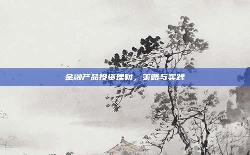 金融产品投资理财，策略与实践