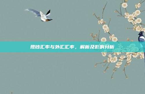 现钞汇率与外汇汇率，解析及影响分析
