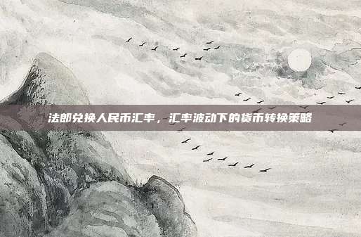 法郎兑换人民币汇率，汇率波动下的货币转换策略