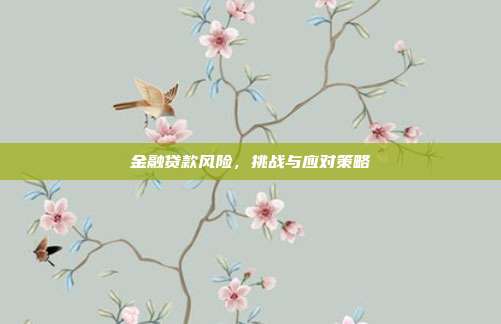 金融贷款风险，挑战与应对策略