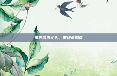 银行股价龙头，解析与洞察
