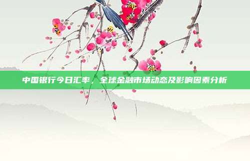 中国银行今日汇率，全球金融市场动态及影响因素分析