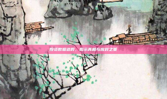 投资数据造假，揭示真相与应对之策