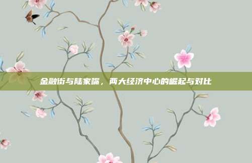 金融街与陆家嘴，两大经济中心的崛起与对比