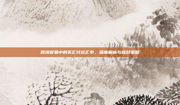 跨境贸易中的买汇付款汇率，深度解析与应对策略