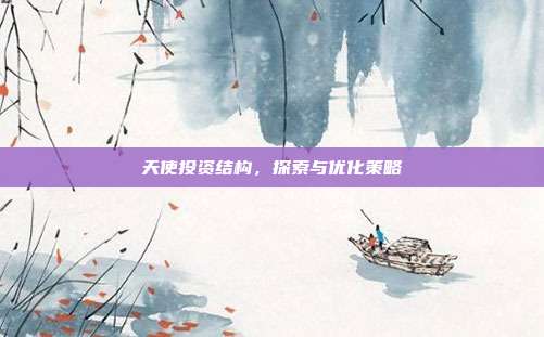 天使投资结构，探索与优化策略