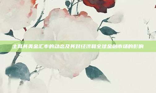 土耳其美金汇率的动态及其对经济和全球金融市场的影响