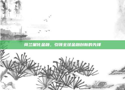荷兰量化金融,引领全球金融创新的先锋