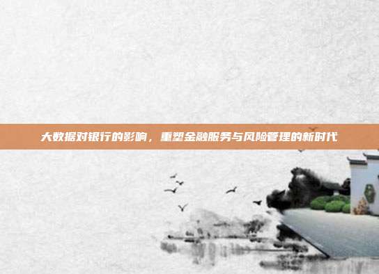 大数据对银行的影响,重塑金融服务与风险管理的新时代