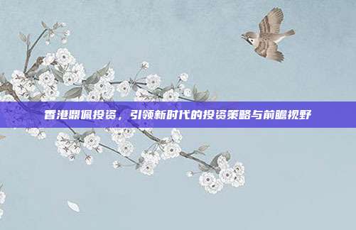 香港鼎佩投资，引领新时代的投资策略与前瞻视野
